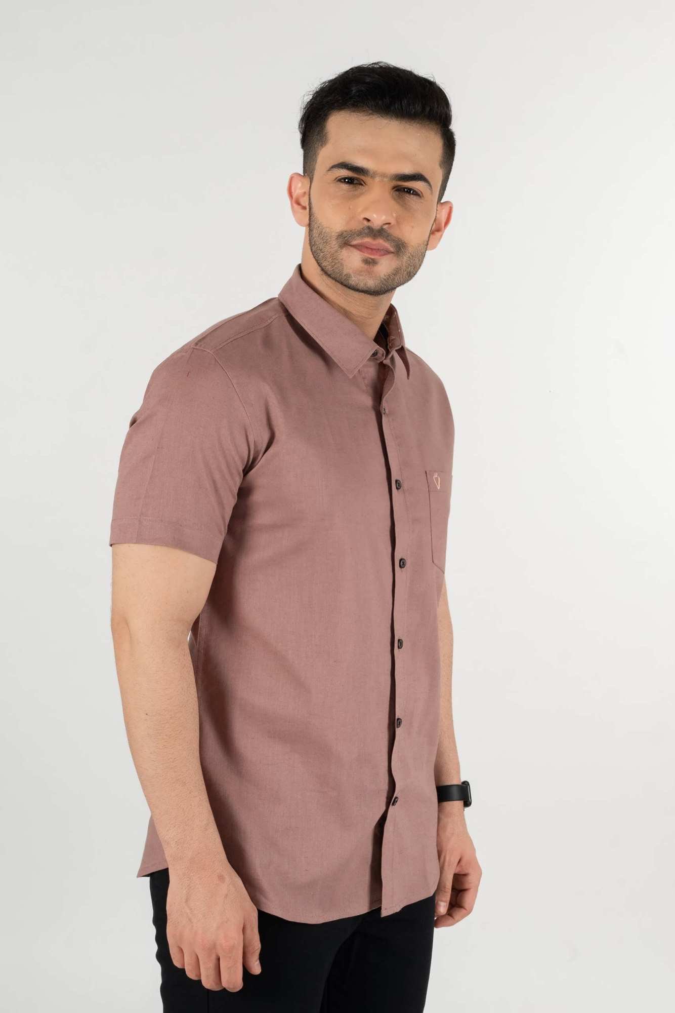 Buy Antler Cotton Linen Shirts For Men 