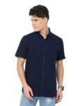 cottonlenin-navy blue1-shirt-h1
